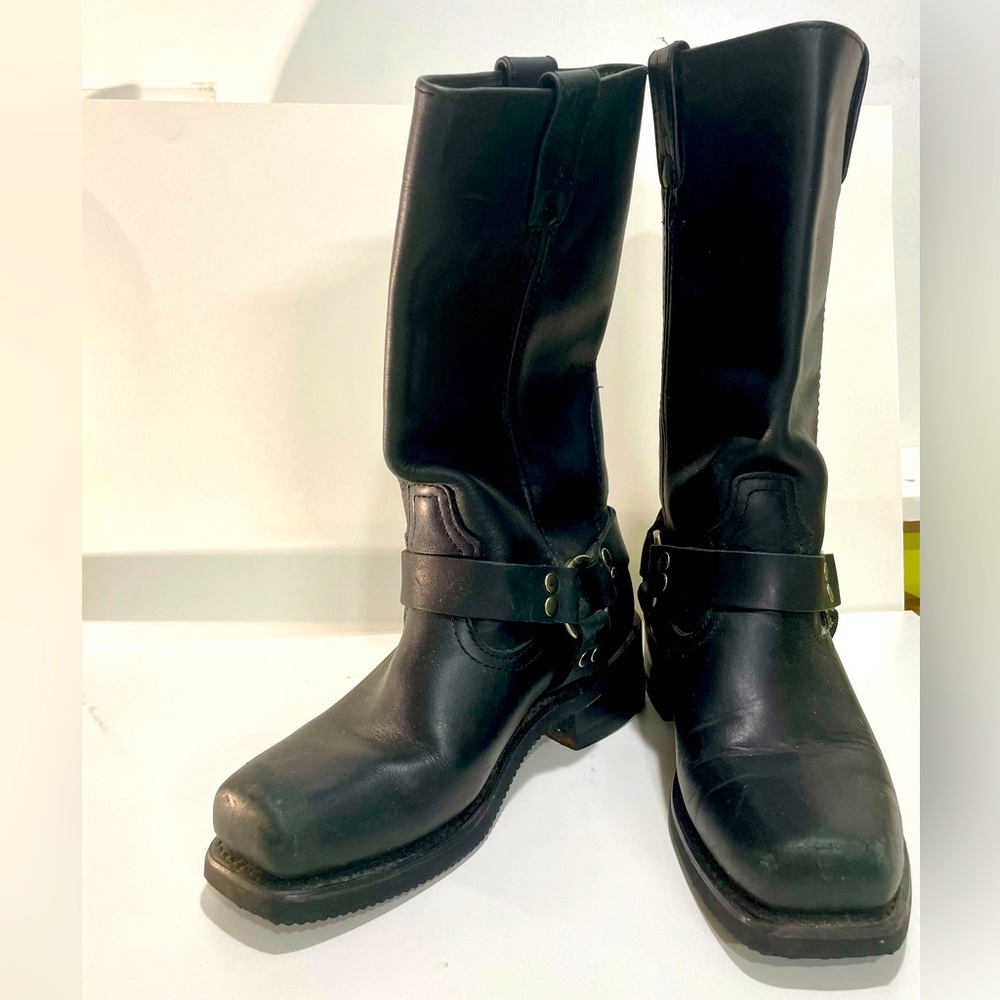 Harley Davidson Leather Riding Boots